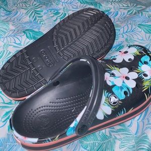 Floral Crocs